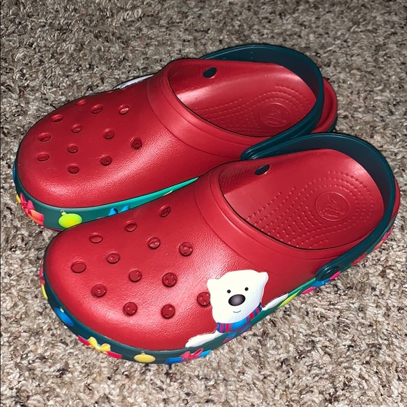 christmas crocs